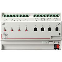 KNX. Контроллер освещения 4 канала 1-10В/4 канала реле 16А. DIN 8 модулей. | код 002688 |  Legrand